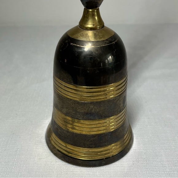 Vintage Brass Hand Bell. Tall. - Picture 2 of 4